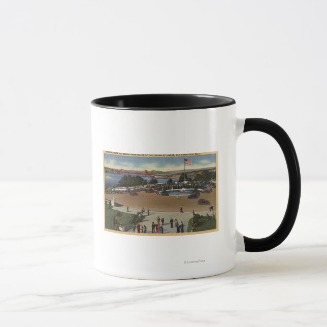 Caneca Vista do Palácio da Legião de Honra (Direita)