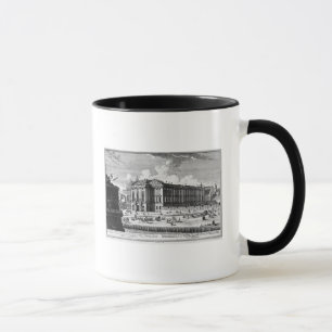 Caneca Vista do palácio de Trautson construído para a