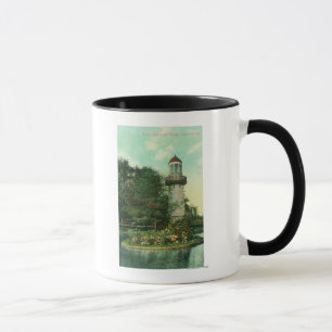 Caneca Vista do parque LighthouseDetroit de Palmer, MI