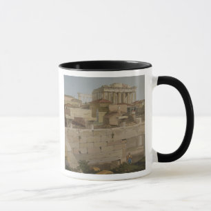Caneca Vista do Partenon do Propylaea, placa 7
