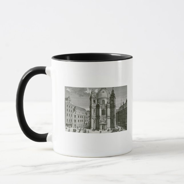 Caneca Vista do Peterskirche (Esquerda)