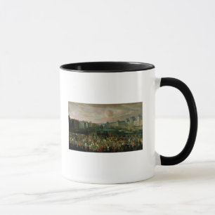 Caneca Vista do Pont Neuf e o castelo du Louvre