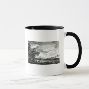 Caneca Vista do rio de Hudson de Pakepsey