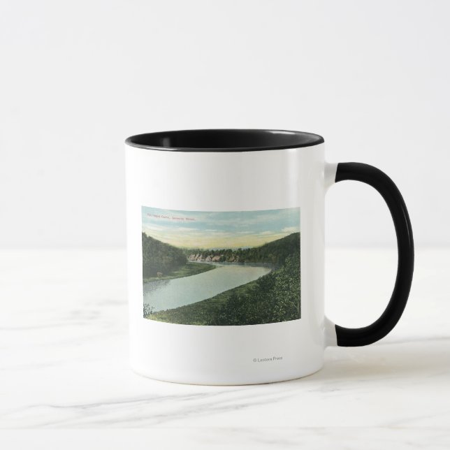Caneca Vista do rio Genesee (Direita)