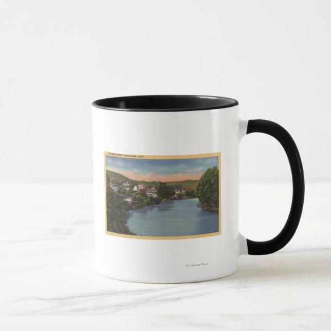 Caneca Vista do Rio San Lorenzo (Direita)