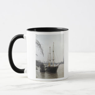 Caneca Vista do rio Tamisa com descoberta de RRS