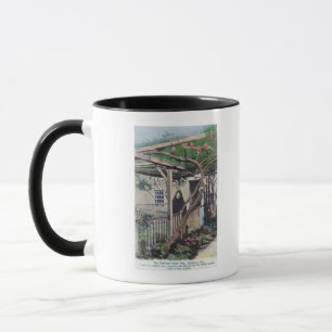 Caneca Vista do Sherman Rosa TreeMonterey, CA