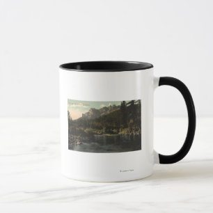Caneca Vista dos Crags, rocha do castelo