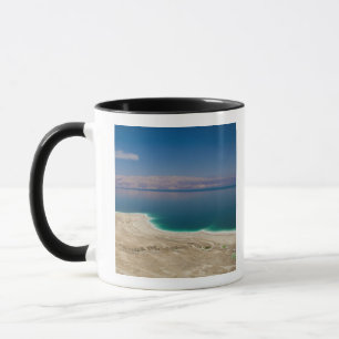 Caneca Vista elevada do Mar Morto