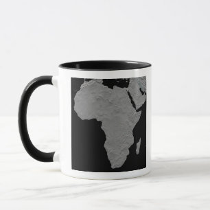 Caneca Vista estereoscópica da América do Norte