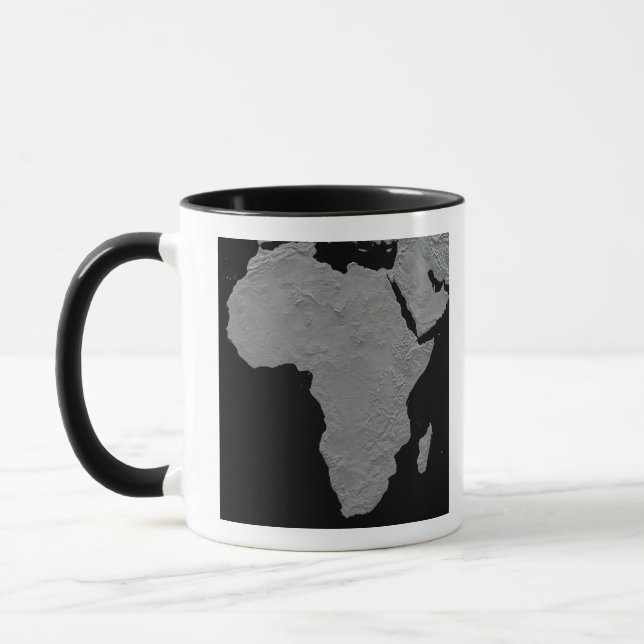 Caneca Vista estereoscópica da América do Norte (Esquerda)