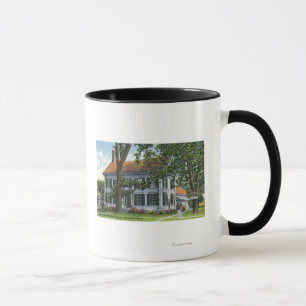 Caneca Vista exterior da casa de Harriet Beecher Stowe