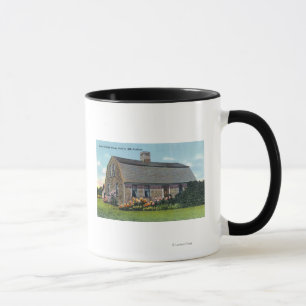 Caneca Vista exterior da casa de Myles Standish