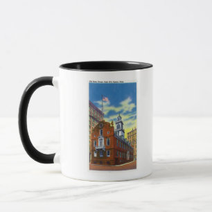 Caneca Vista exterior da casa velha do estado