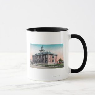 Caneca Vista exterior da cidade HallSalinas, CA