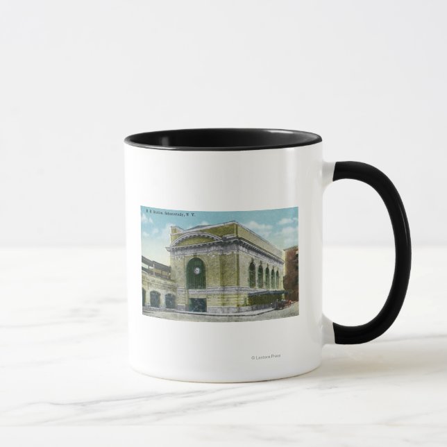 Caneca Vista Exterior da Estação Ferroviária 2 (Direita)