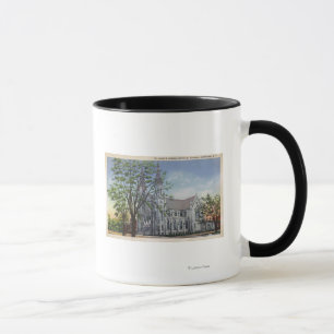 Caneca Vista exterior da igreja de St Mary