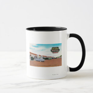 Caneca Vista Exterior de Avalon MotelFresno, CA