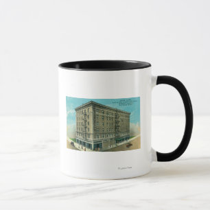 Caneca Vista exterior do hotel Clark