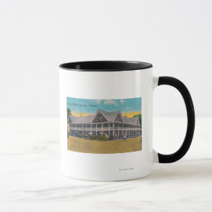 Caneca Vista exterior do hotel de Greenville