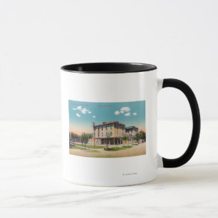 Caneca Vista exterior do hotel de Spreckels