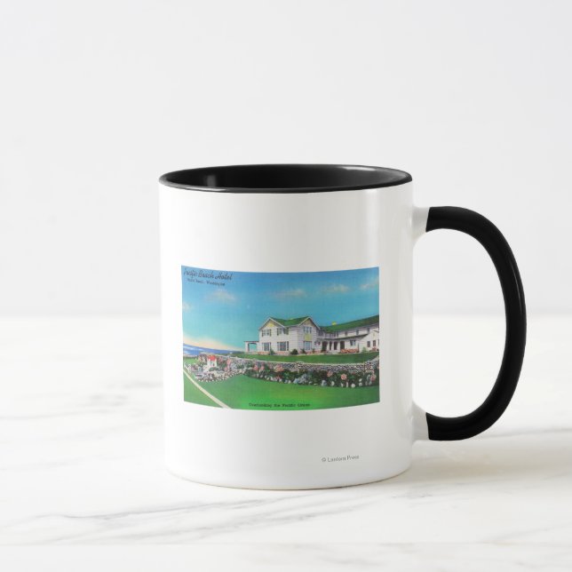 Caneca Vista Exterior do Hotel Pacific Beach (Direita)