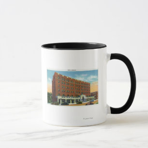 Caneca Vista Exterior do Hotel Saranac