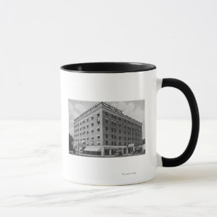 Caneca Vista exterior do Owyhee HotelBoise, identificaç