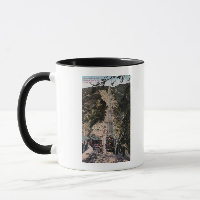 Caneca Vista Ferroviária Incline do excelente (Esquerda)