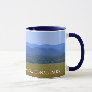 Caneca Vista geral de Great Smoky Mountains - angra de
