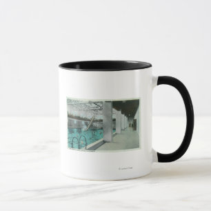 Caneca Vista interior da casa do banho de Ventura