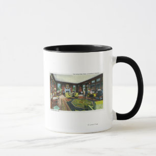 Caneca Vista interior da sala de visitas do FDR