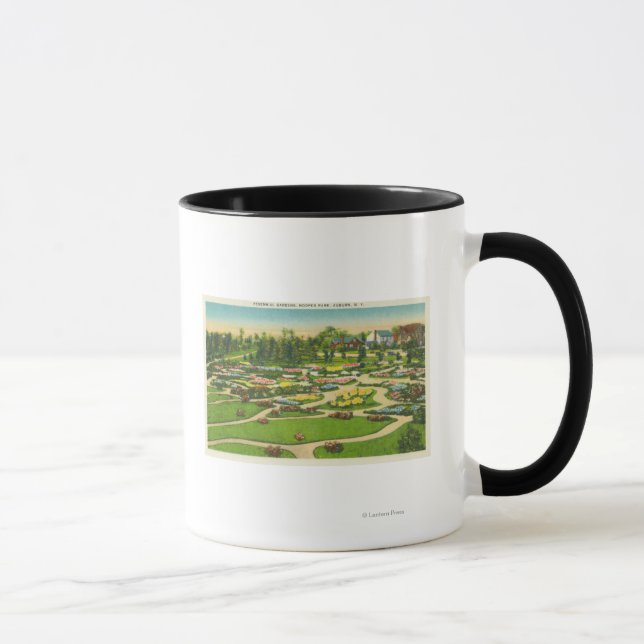 Caneca Vista Jardins Perenes do Parque Hoopes (Direita)