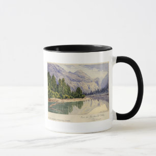 Caneca Vista no vale Califórnia de Yo-Semite