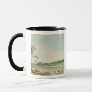 Caneca Vista noroeste do alojamento de Wakefield em