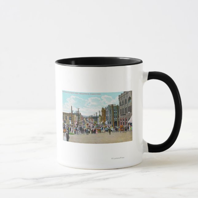 Caneca Vista Ocidental da Holly Street (Direita)