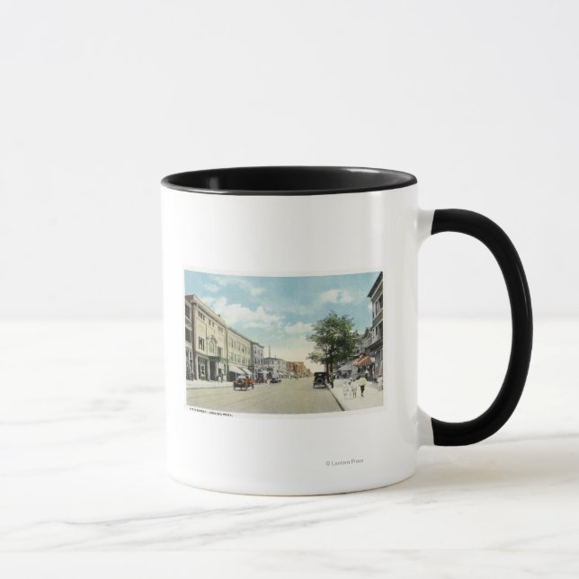 Caneca Vista Ocidental da Rua Estatal (Direita)