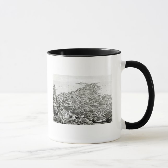 Caneca Vista panorâmica de India (Direita)
