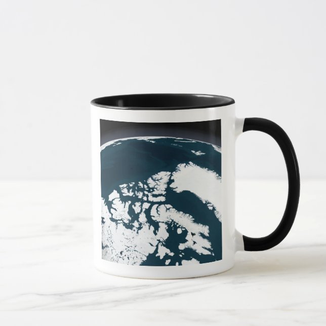 Caneca Vista sobre a Gronelândia e o Oceano Ártico (Direita)