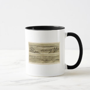 Caneca Vistas a leste e a sul do Monte Trumbull