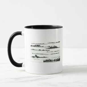 Caneca Vistas na costa oeste de América, c.1778
