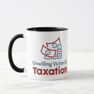 Caneca Vítima Indisposta Da Tributação