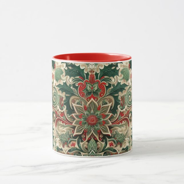 Caneca Vitoriano/Clássico/Natais vintages (Centro)