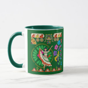 Caneca Viva Fiesta Dreams verde floresta