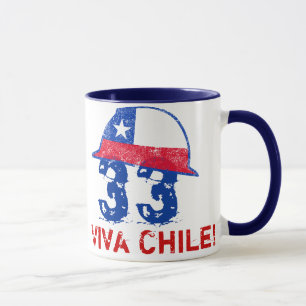 Caneca Viva o Chile!
