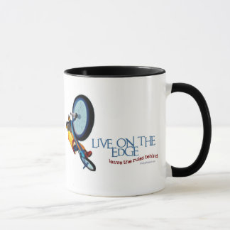 CANECA VIVEM NO EDGE-LEAVE AS REGRAS ATRÁS