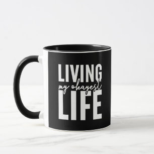Caneca Vivendo Minha Vida Mais Ocupada