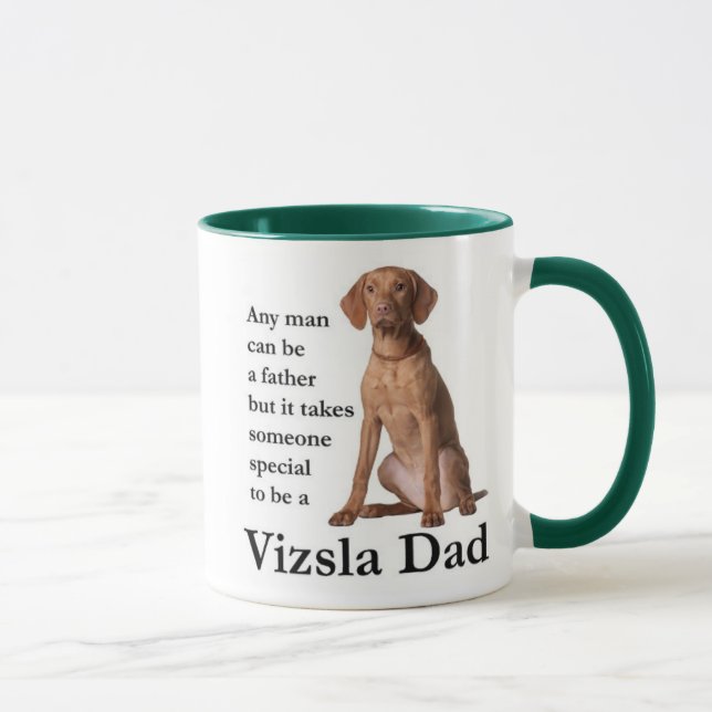 Caneca Vizsla Pai Mug (Direita)