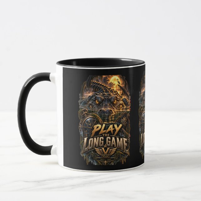 Caneca VLLC Play The Long Game Entrepreneur Motivation Co (Esquerda)
