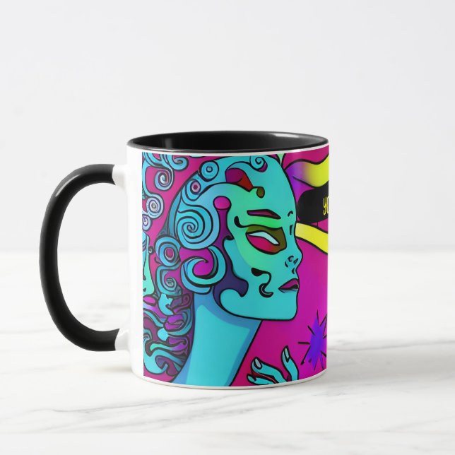 Caneca você acha o que eu acho? editável (Esquerda)